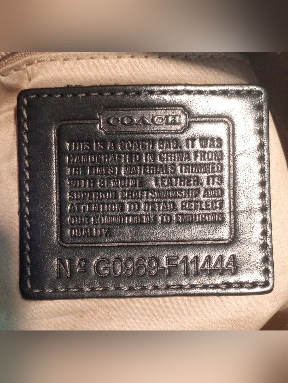 Coach Vintage Signature Canvas Soho Hobo Bag - Picture 14 of 16